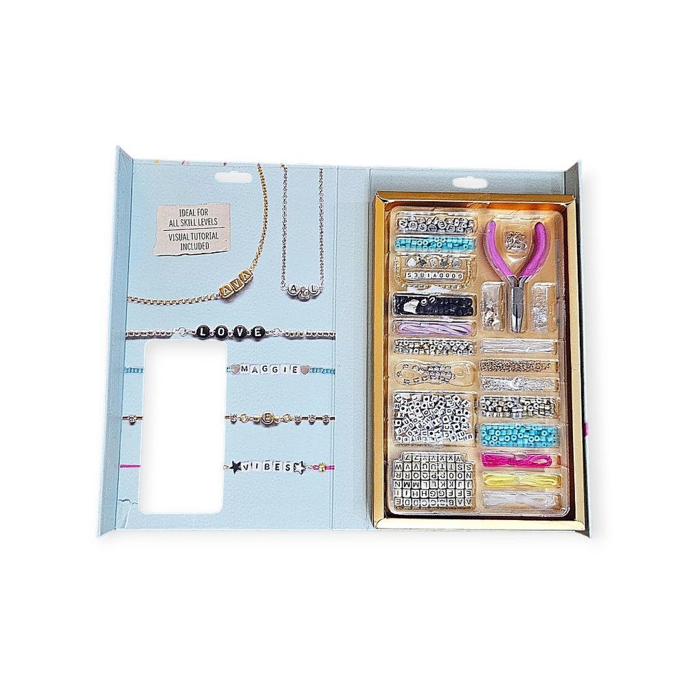 STMT DIY Complete Alphabet Jewelry Arts And Crafts Kit Gift NEW